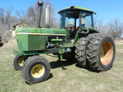 4439 John Deere Tractor with rough cab